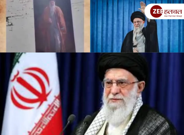 Khamenei poster Unnao