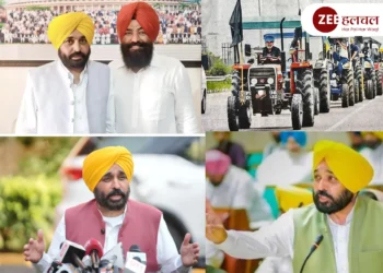 Farmers protest Punjab