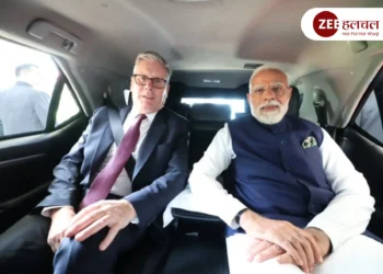 Modi Starmer meeting