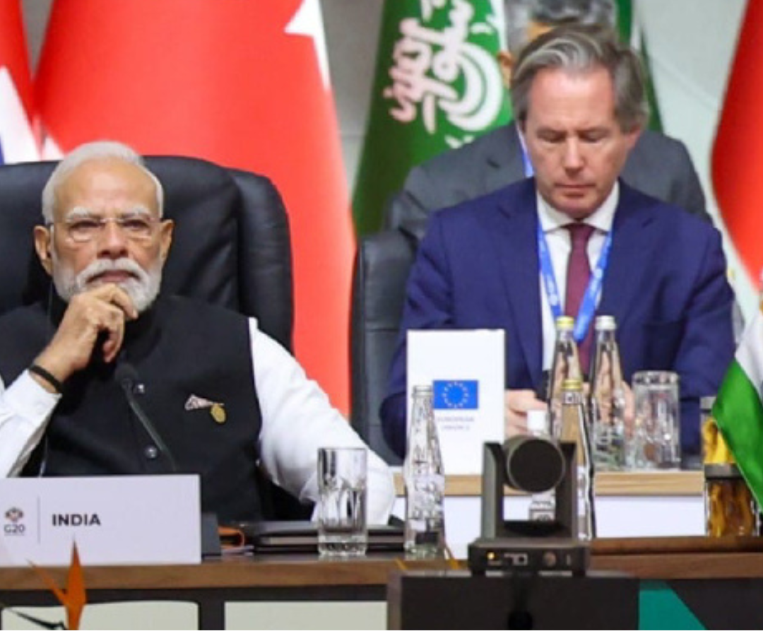 PM मोदी G20 जोहान्सबर्ग में अपना छह-पॉइंट एजेंडा प्रस्तुत करते हुए | G20 Johannesburg Summit 2025