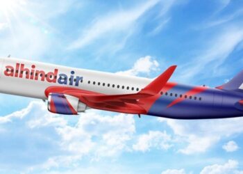 Al Hind Air नई भारतीय क्षेत्रीय एयरलाइन का कॉन्सेप्ट इमेज, ATR एयरक्राफ्ट के साथ