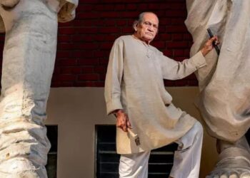 स्टैच्यू ऑफ यूनिटी के शिल्पकार राम वनजी सुतार का चित्र | ram sutar