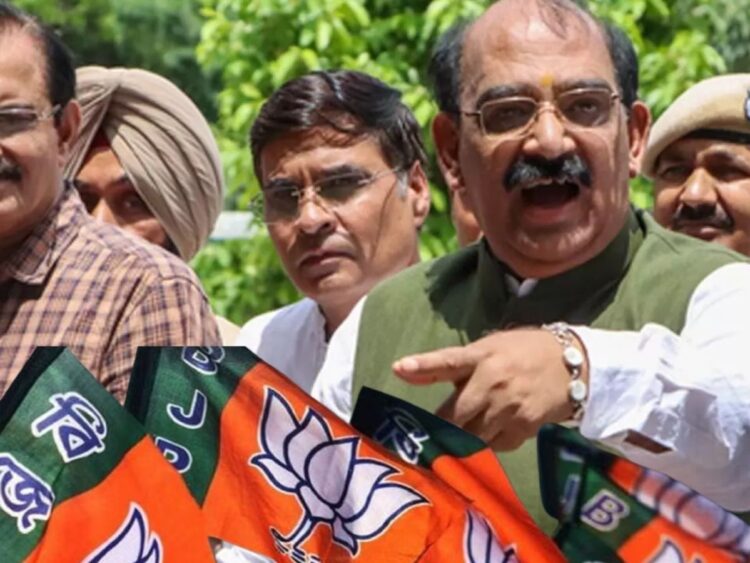 Punjab Zila Parishad Election में बीजेपी उम्मीदवारों की बैठक