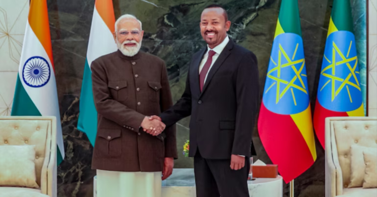 Modi Visit to Ethiopia : इथियोपिया की आधिकारिक यात्रा पर प्रधानमंत्री नरेंद्र मोदी
