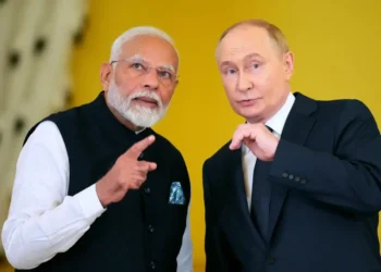 व्लादिमीर पुतिन और नरेंद्र मोदी की दिल्ली में मुलाकात की तस्वीर |putin visit to india