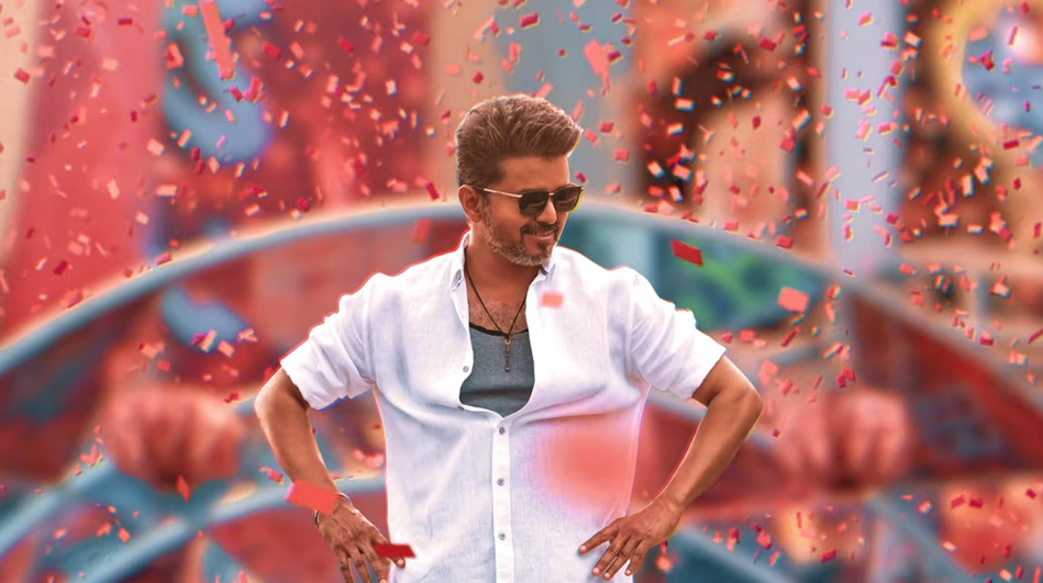 Jana Nayagan Thalapathy Vijay का इंटेंस और मास लुक, पावरफुल एक्सप्रेशन वाला पोस्टर