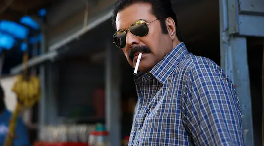 Kalamkaval फिल्म में ममूट्टी का आइकॉनिक सिगरेट सीन स्टिल