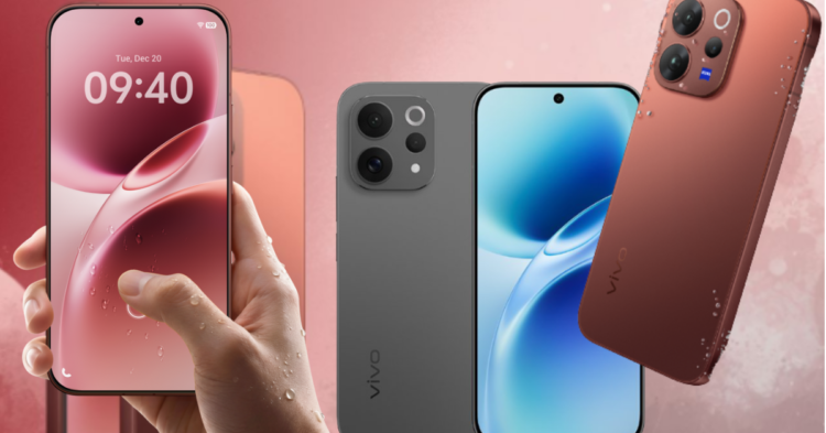 Vivo V70 पैशन रेड कलर में प्रीमियम डिजाइन और Zeiss ट्रिपल कैमरा मॉड्यूल