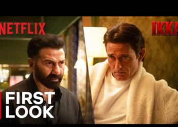 सनी देओल और अक्षय खन्ना Ikka Movie Netflix फर्स्ट लुक में कोर्टरूम ड्रामा स्टाइल में आमने-सामने