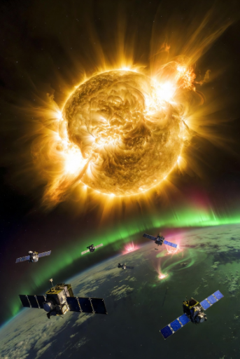 Aditya-L1 मिशन – सूर्य की sun solar flares पर नजर रखते हुए