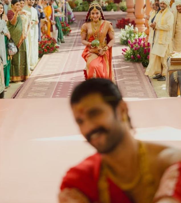 वीरोश वेडिंग में रश्मिका मंदाना और विजय देवरकोंडा का जश्न, फूलों की बारिश और गले लगना, rashmika mandanna husband के साथ ट्रेडिशनल रस्में