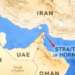 Iran closes strait का सैटेलाइट मैप - जहां इरान क्लोजेस स्ट्रेट करके दुनिया के 20 प्रतिशत तेल सप्लाई को प्रभावित कर रहा है 2026