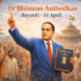 Babasaheb Ambedkar Jayanti 2026 - डॉ. अंबेडकर संविधान लेकर भीड़ को संबोधित करते हुए, जयंती समारोह की भव्य छवि