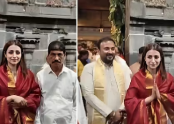 Trisha कृष्णन का 43वां जन्मदिन, तिरुपति दर्शन के साथ खूबसूरत लुक