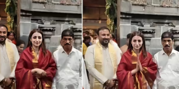 Trisha कृष्णन का 43वां जन्मदिन, तिरुपति दर्शन के साथ खूबसूरत लुक