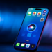 iOS 27 beta का नया लोगो और Liquid Glass इफेक्ट दिखाता हुआ iPhone 16 स्क्रीनशॉट